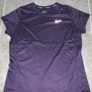 Purple dri-fit NIKE t-shirt